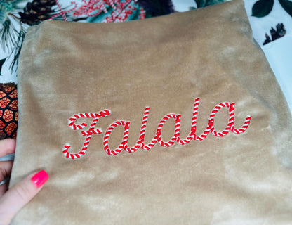 Classy Candy Cane Handwritten Font