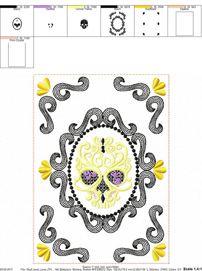 Skull Book Cover ITH