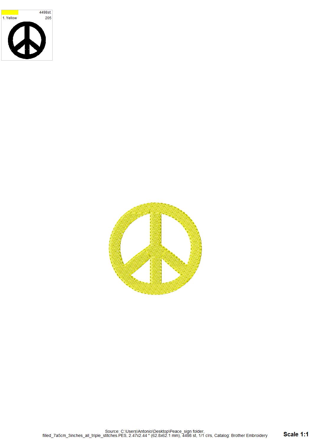 Peace Sign Set