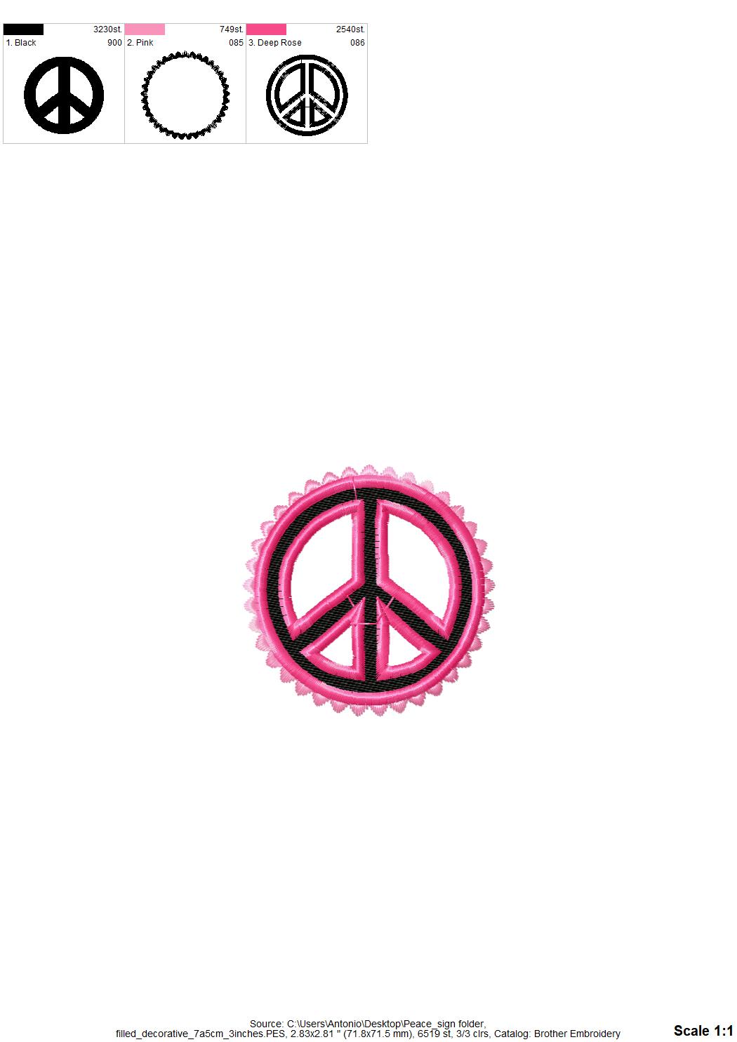 Peace Sign Set