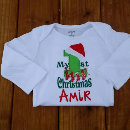 My 1st Christmas Applique