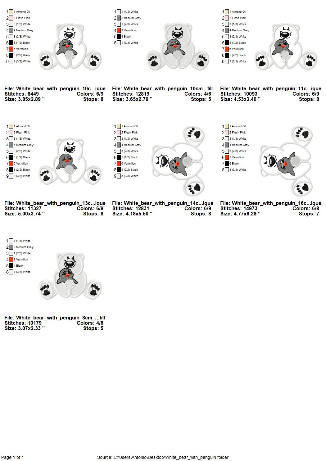 Polar Bear with Penguin