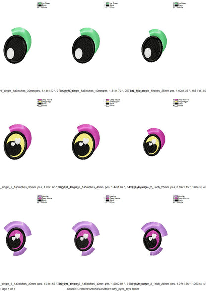 Eyes for your Toy Set of 3