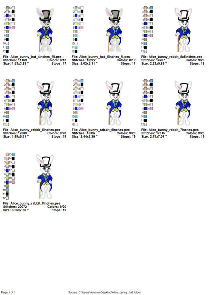 White Rabbit Alice in Wonderland