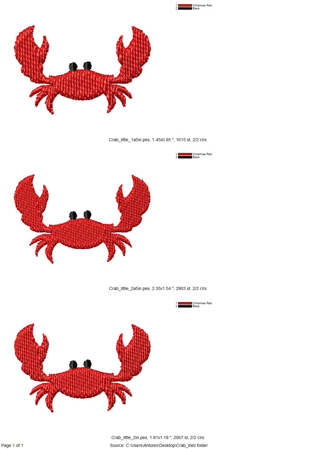 Mini Crab