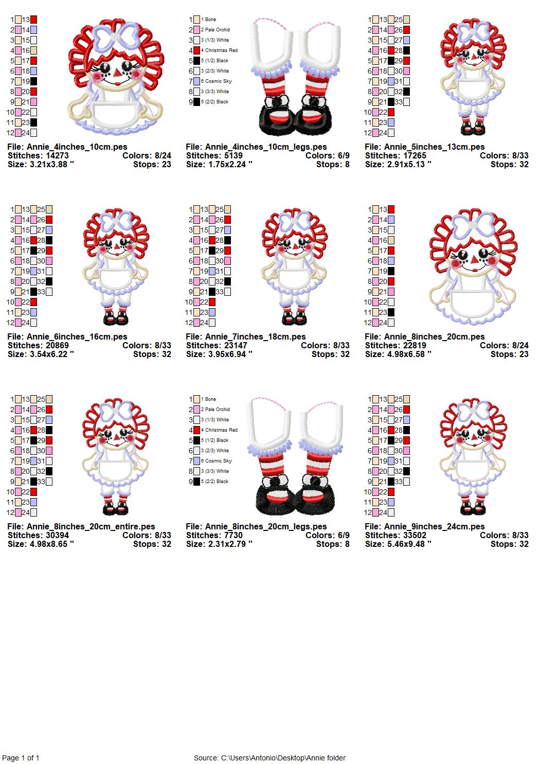 Raggedy Ann – Instant Download | Artapli
