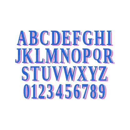 Tiny Shadow Collegiate Font