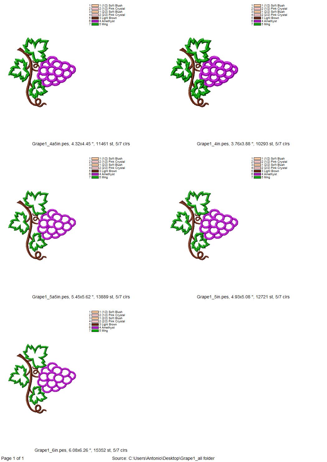 Grape Wine Branch
