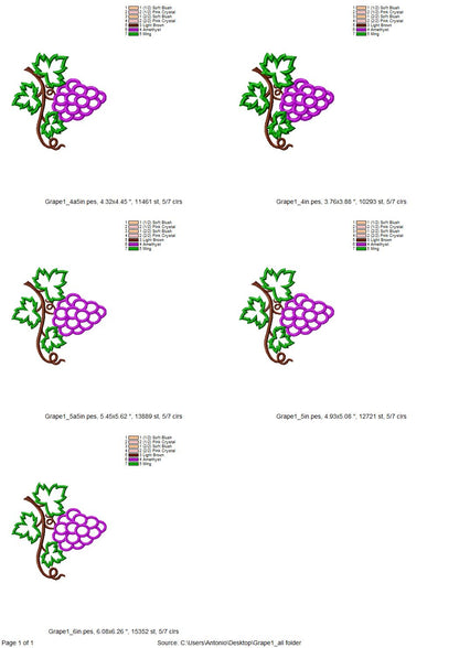 Grape Wine Branch