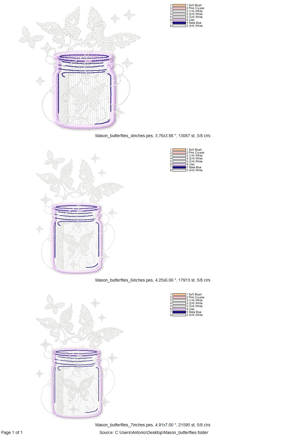 Magic Mason Jar and Butterflies