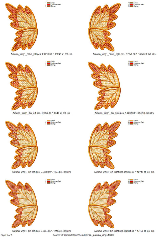Fall Leaf Butterfly FSL