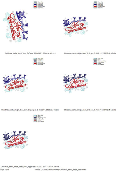 Big Merry Christmas Saying