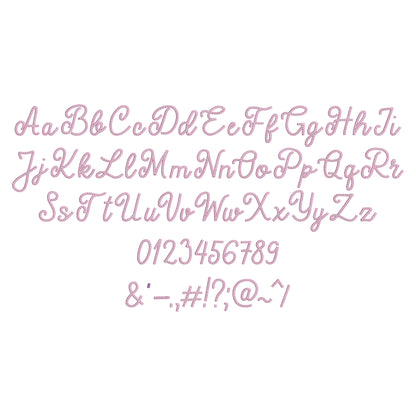 Handwritten script Font Velvet