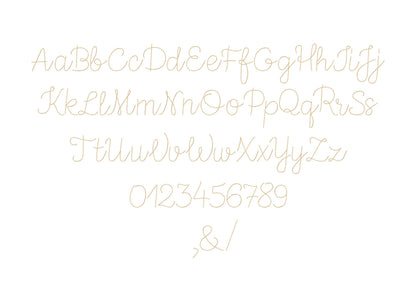 Needlework Script Font
