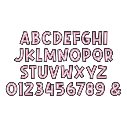 Neon Party Font 2 Outlines