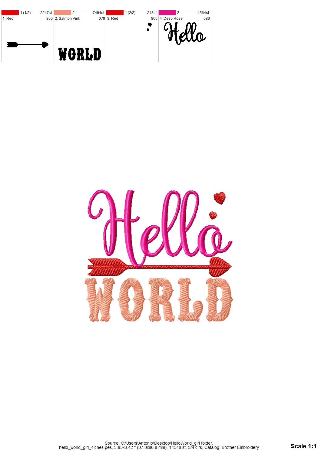 Hello World Arrow