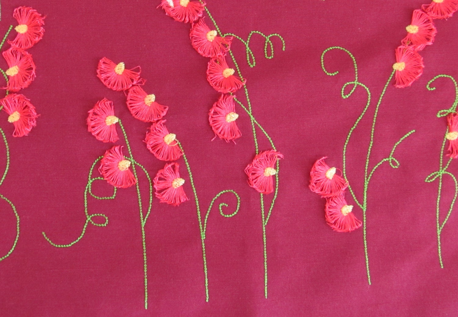 Fringed Spring Flower Set – Instant Download | Artapli