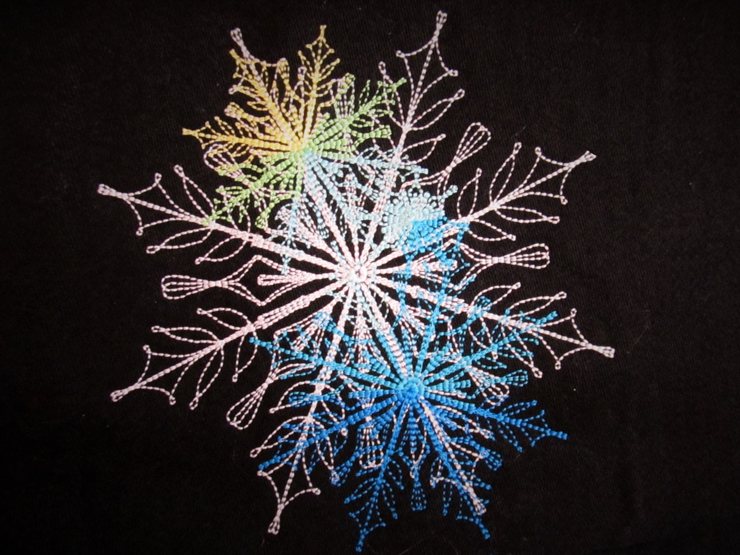 Flurry Lacy Urban Unique Snowflake - image 1