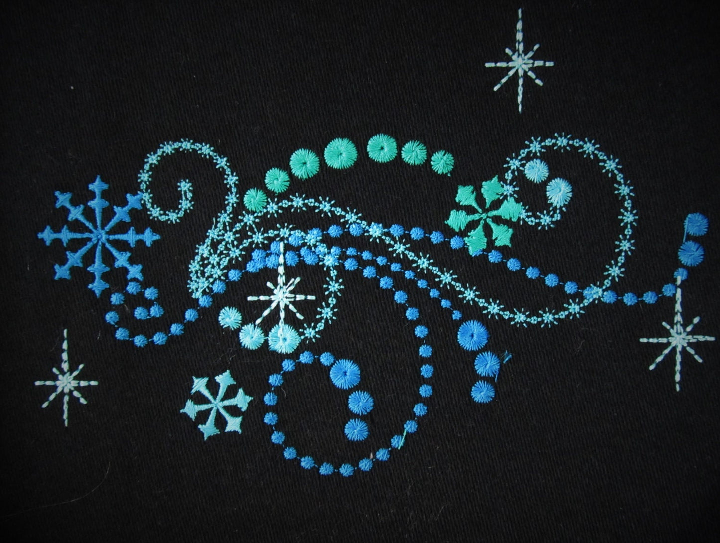 Frozen Sparkle Tail Machine Embroidery 4" 5" 6" 7" 8" 10" | PES DST JEF | Artapli