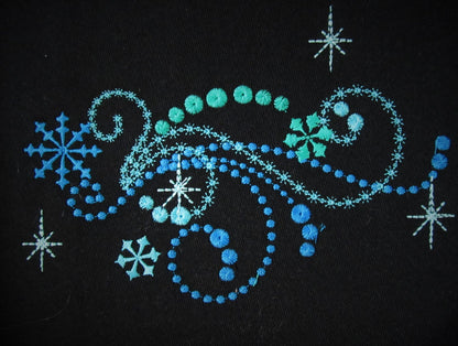 Frozen Sparkle Tail Machine Embroidery 4" 5" 6" 7" 8" 10" | PES DST JEF | Artapli