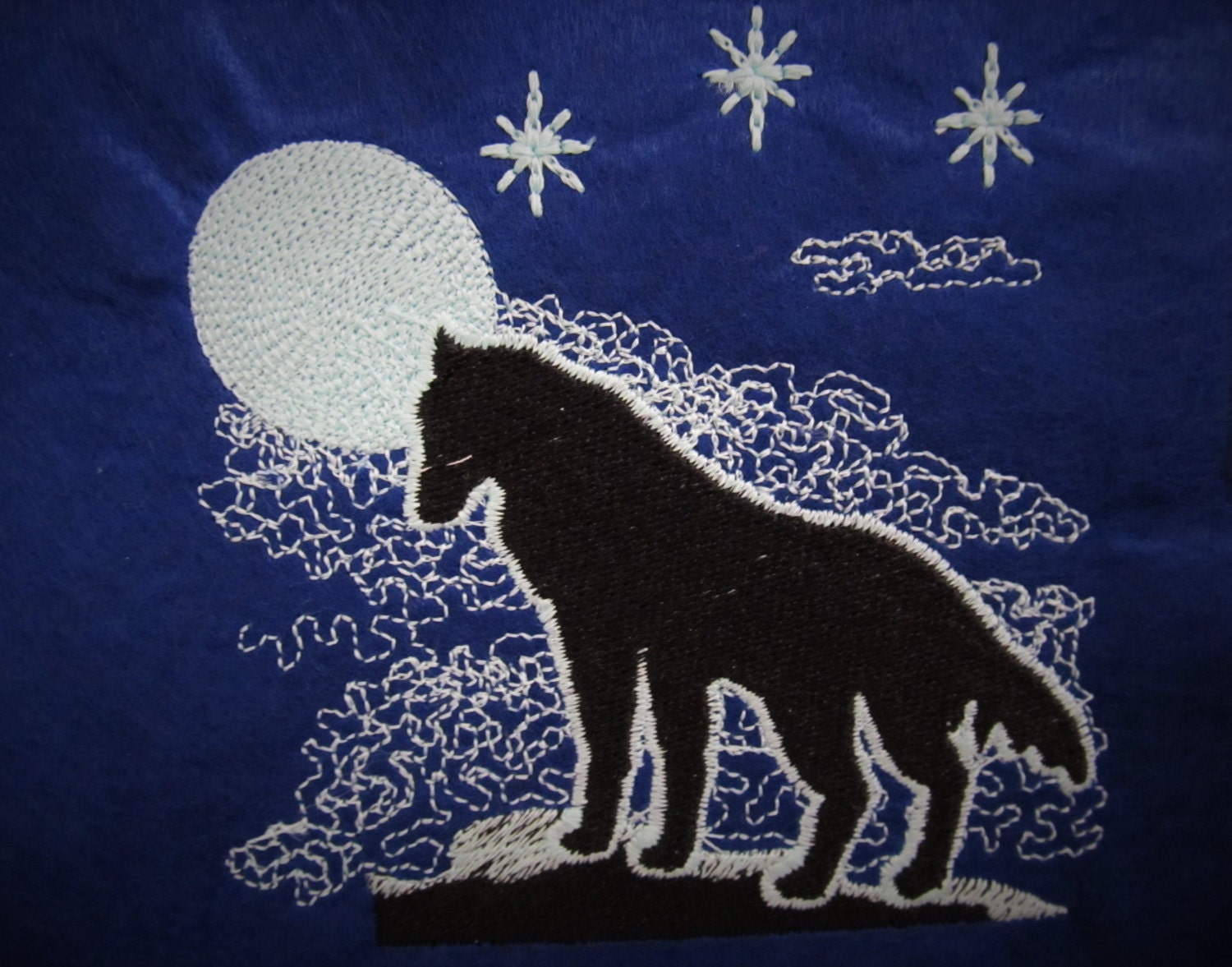 Magic Wolf with Moon – Instant Download | Artapli