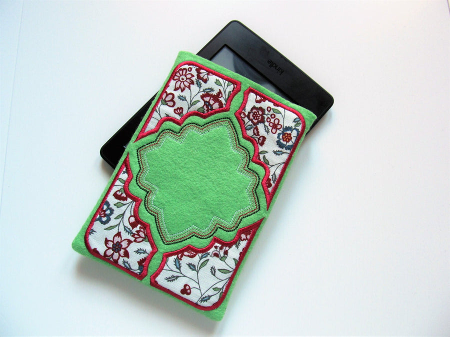 Vintage Book Cover Sleeve ITH Embroidery 5" 7" 6" 10" | PES DST JEF | Artapli