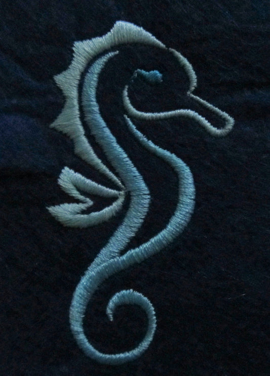 Simply line seahorse machine embroidery designs – Instant Download | Artapli