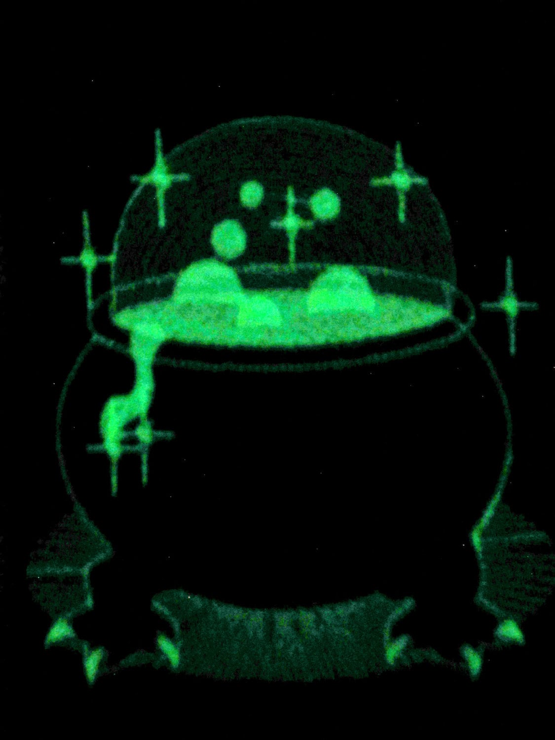 Magic Cauldron Glow in the dark – Sizes 4" 6" 5" 7" Digital Embroidery File | Artapli