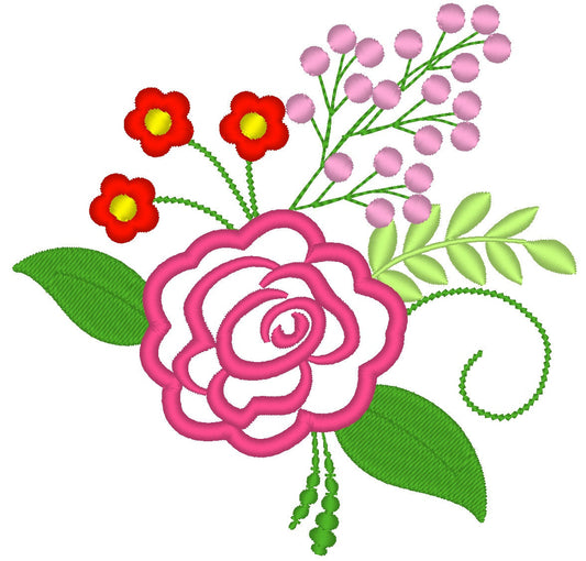 Shabby Chic Floral Rose Bouquet - image 2