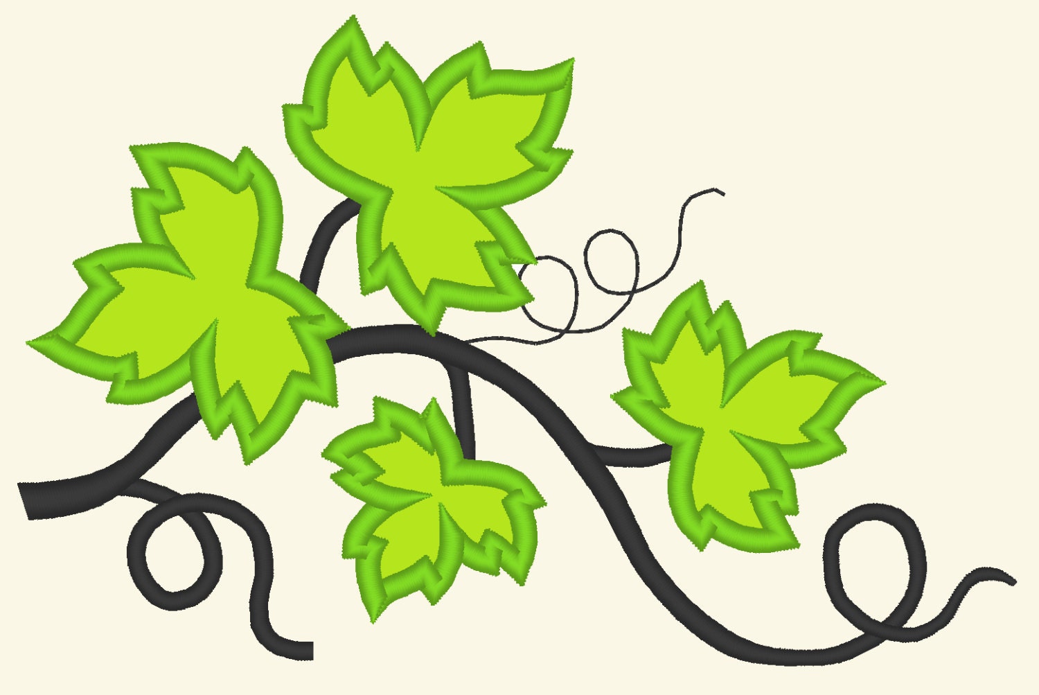 Big Vine Ivy Leaves - image 1