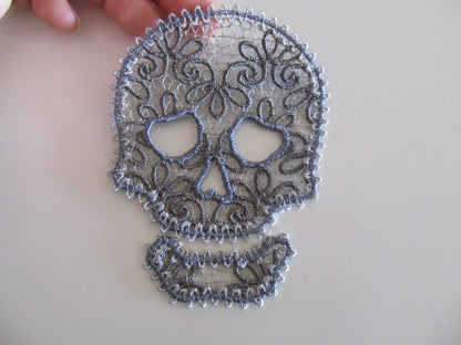 Day of the Dead Skull FSL – Instant Download | Artapli