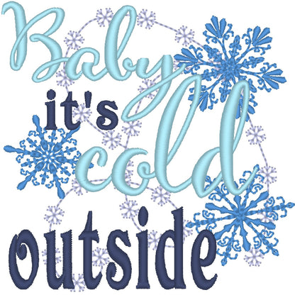 Merry Christmas snow quotes  - machine embroidery designs