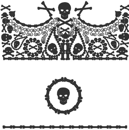 Skull Block design for Pouch