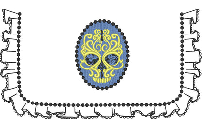 Lace Cameo Embroidery to Make a Pouch – Instant Download | Artapli