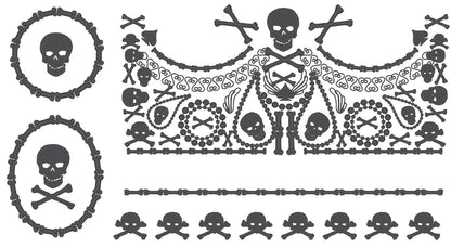 Skull Block design for Pouch