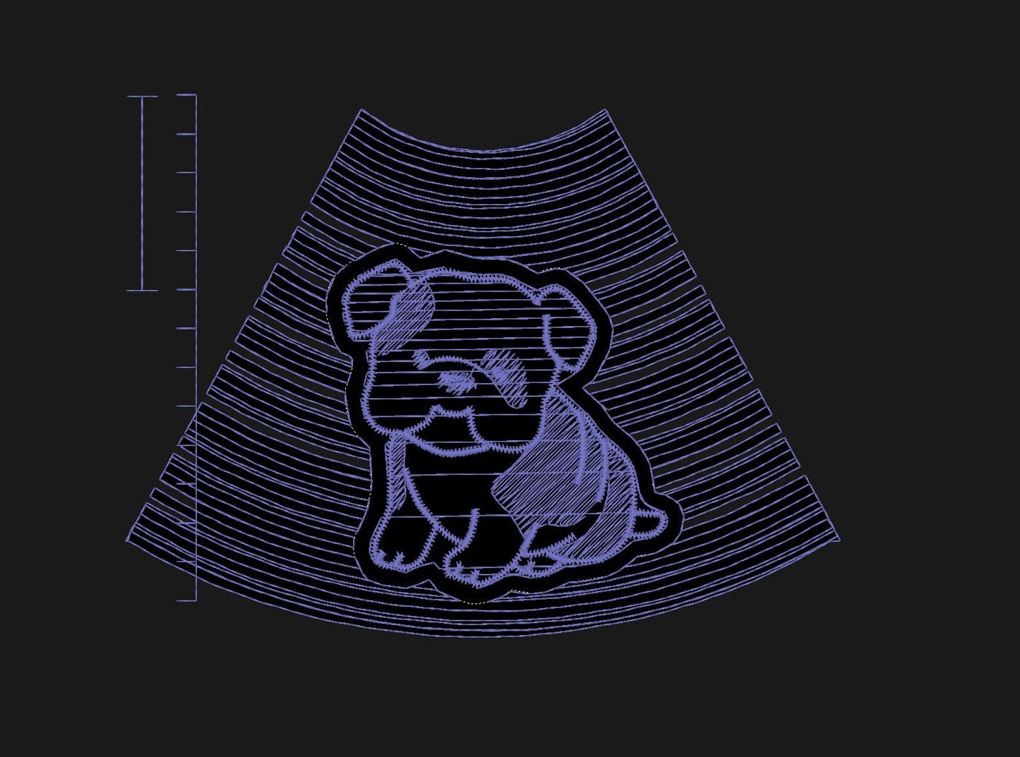 We're getting a new puppy - bulldog - Ultrasound Tech – Instant Download | Artapli