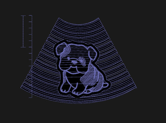 We're getting a new puppy - bulldog - Ultrasound Tech – Instant Download | Artapli