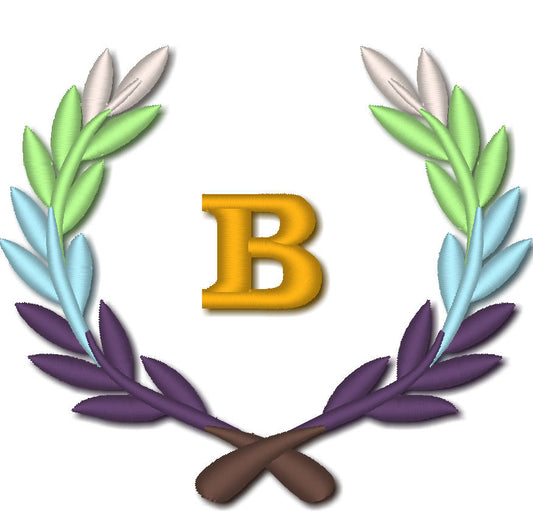 Laurel Wreath and Font Set