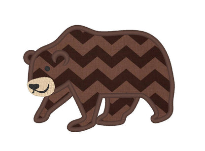 Wild Bear Applique – Instant Download | Artapli