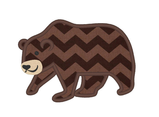Wild Bear Applique – Instant Download | Artapli
