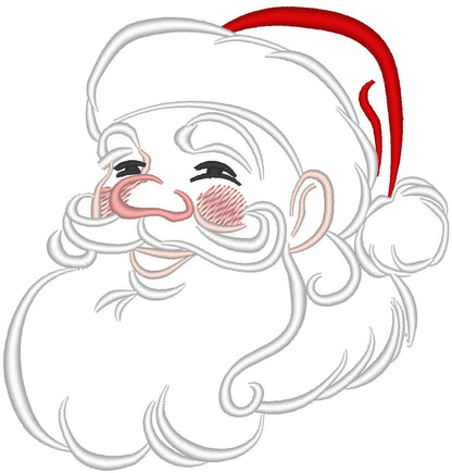 Old fashioned Santa Machine Embroidery 4" 5" 6" 7" 10" | PES DST JEF | Artapli