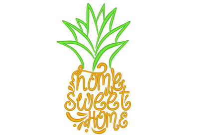 Sweet Home Saying Pineapple - image 1