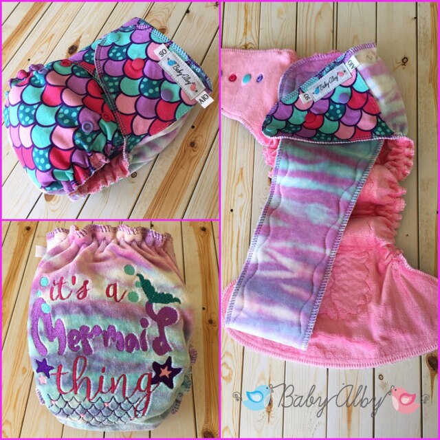 Its a Mermaid Thing Saying machine embroidery designs summer beach kids girls