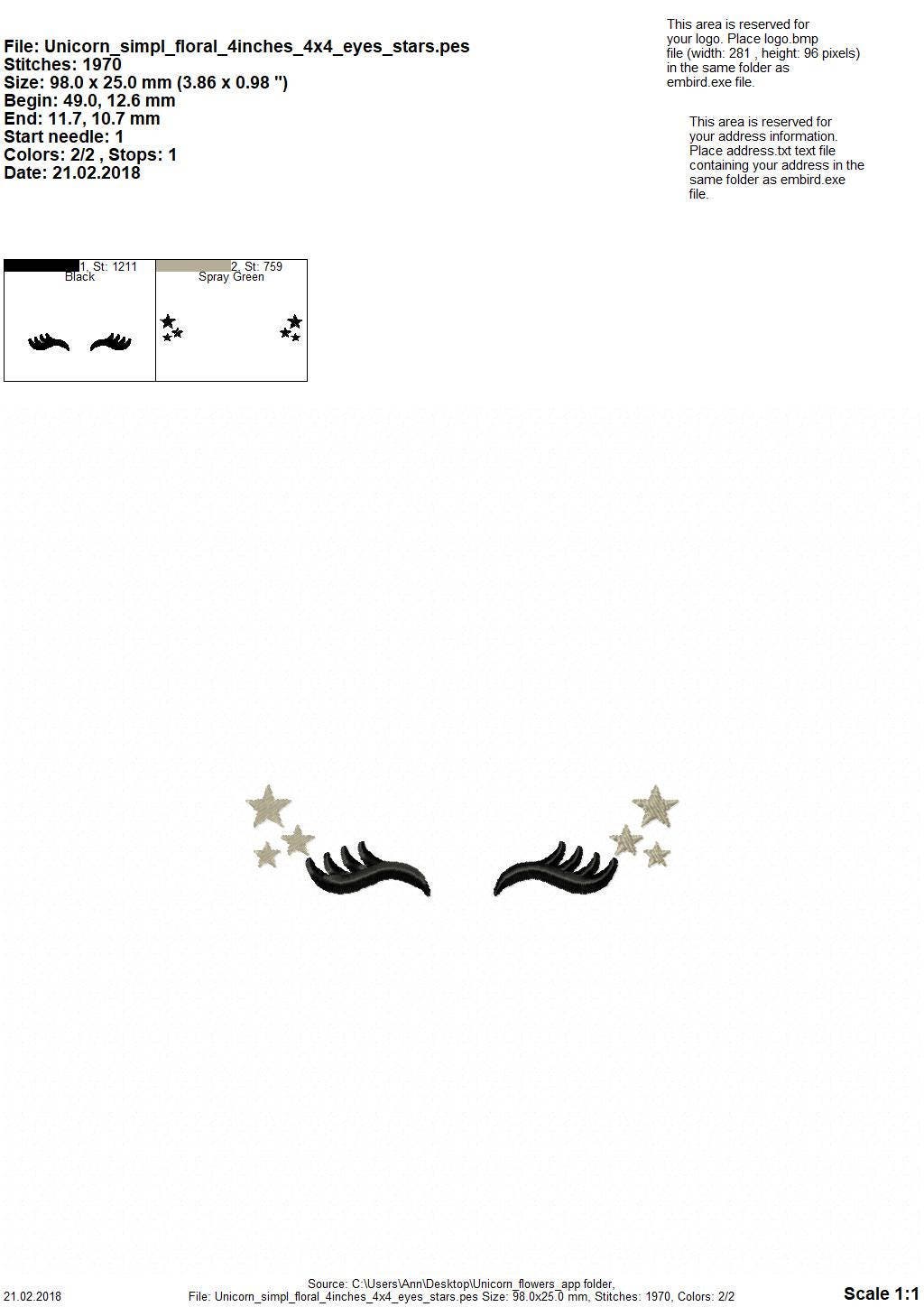 Unicorn head with floral crown applique - machine embroidery designs applique Rainbow unicorn embroidery Rainbow unicorn face