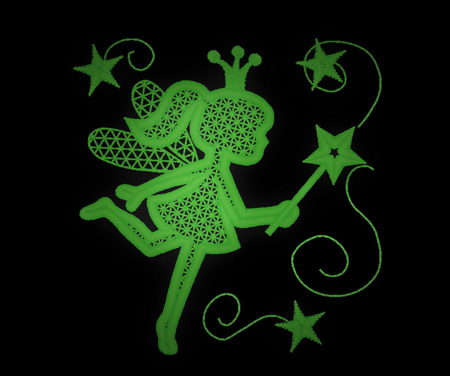 Magic Mini Tooth Fairy Machine Embroidery 3" 4" 5" 7" | PES DST JEF | Artapli