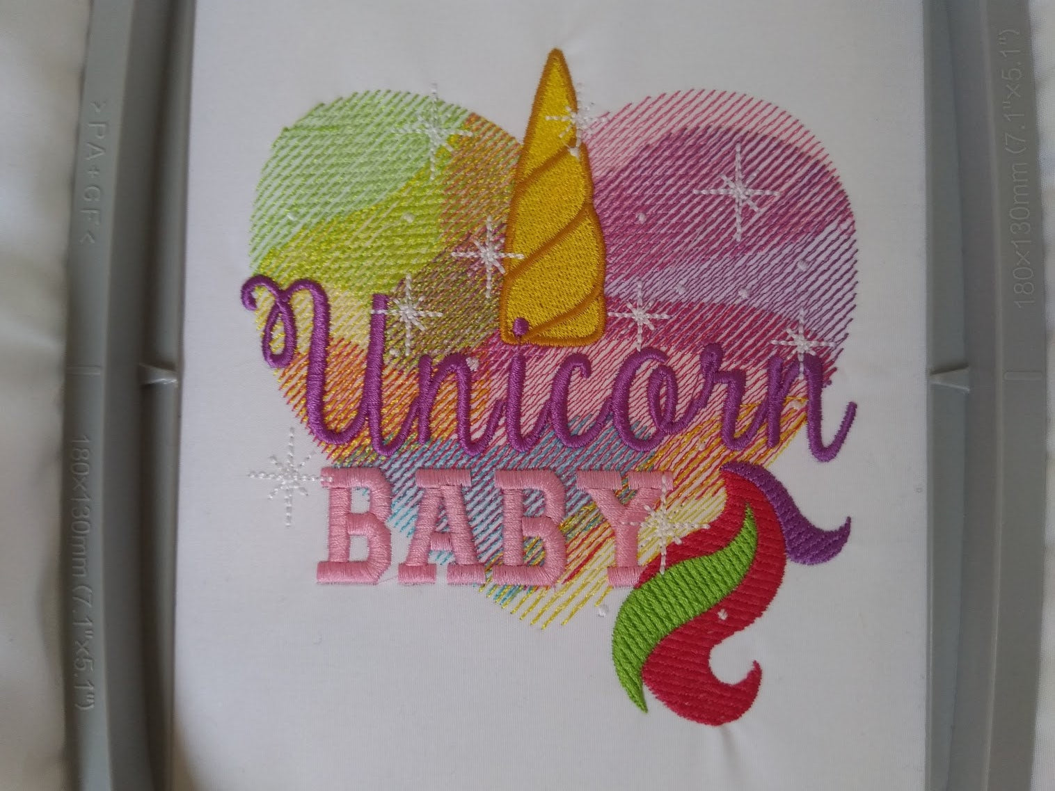 Sparkling Rainbow Heart