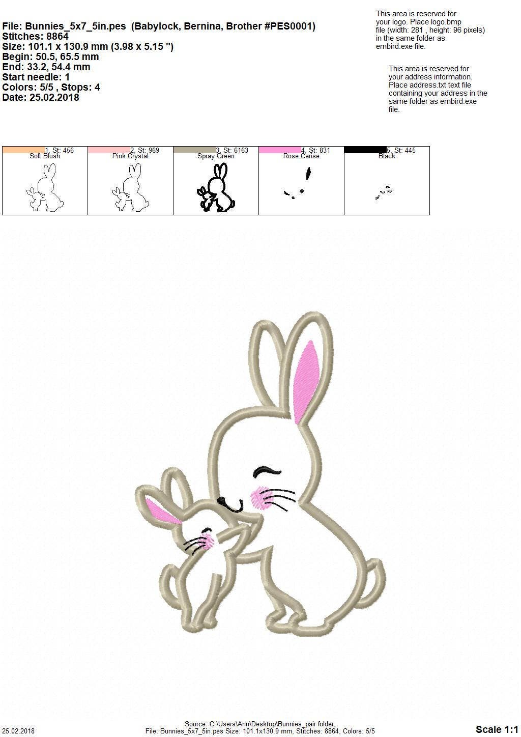 Mommy and Baby Bunnies