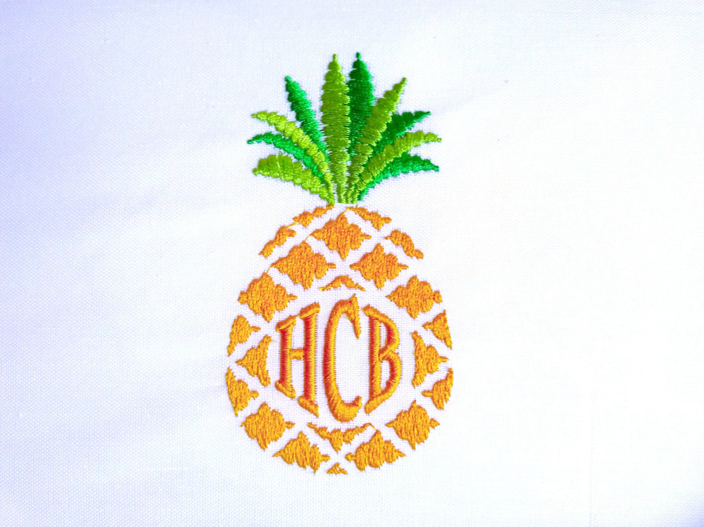 Pineapple and Circle Monogram Font – Sizes 4" 4.5" 5" 5.5" 6" 7" BX Digital Font File | Artapli