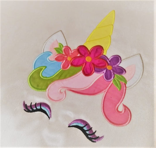 Lovely Floral Unicorn – Instant Download | Artapli