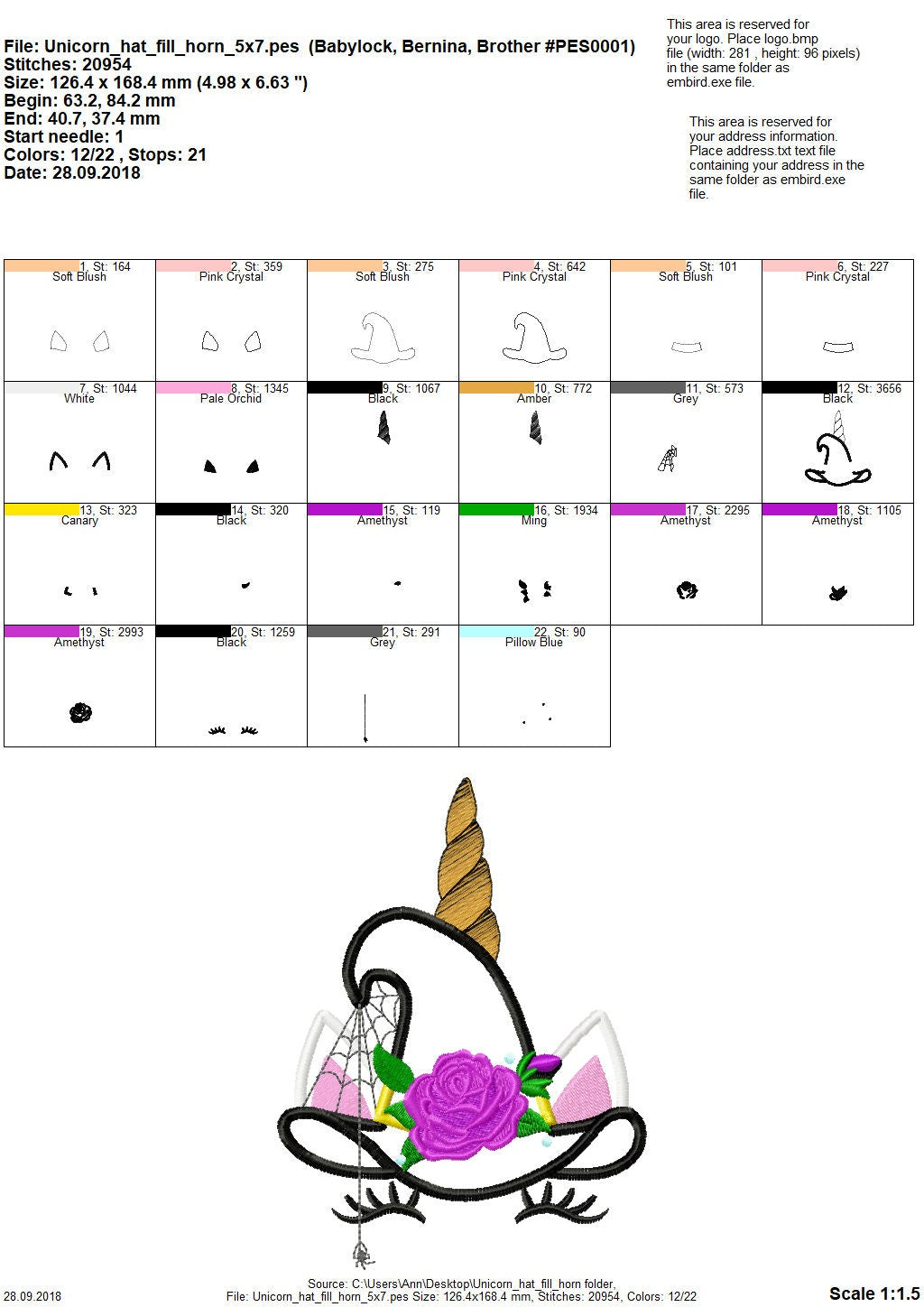 Halloween Unicorn Witch